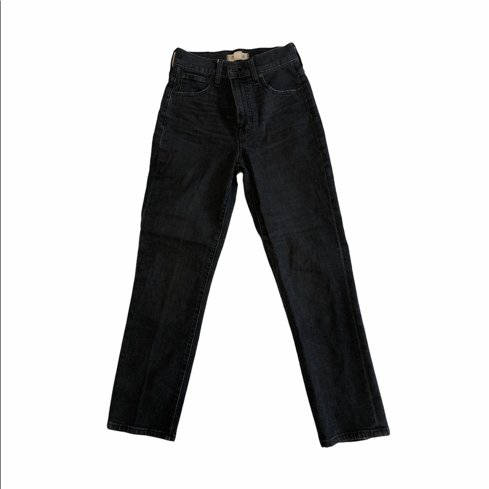 Madewell The Perfect Vintage Crop Jean in Black